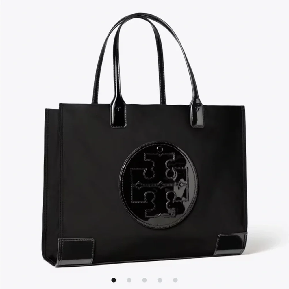 💖 TRADED💖Tory Burch Ella Patent Tote Bag - Picture 1 of 12